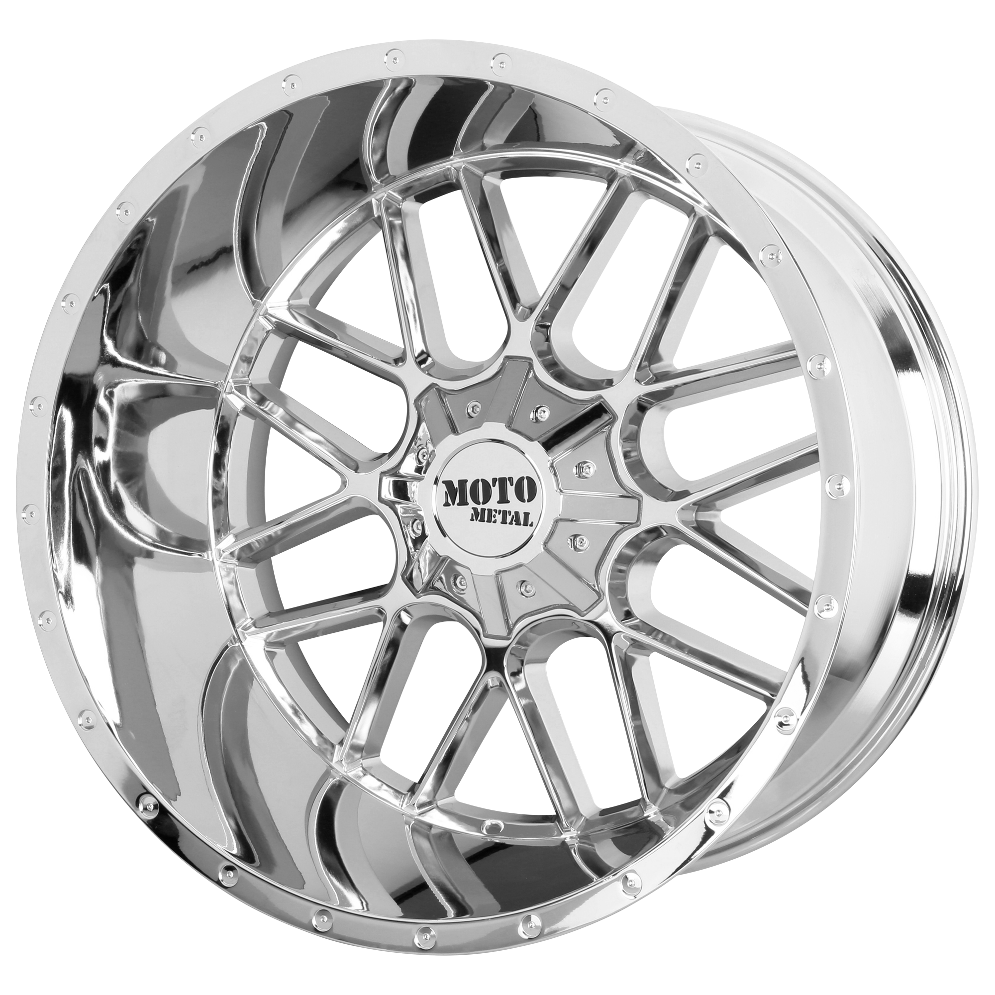 Moto Metal MO986 SIEGE 20x9 18 5x127/5x139.7/5x5.0/5.5 Chrome