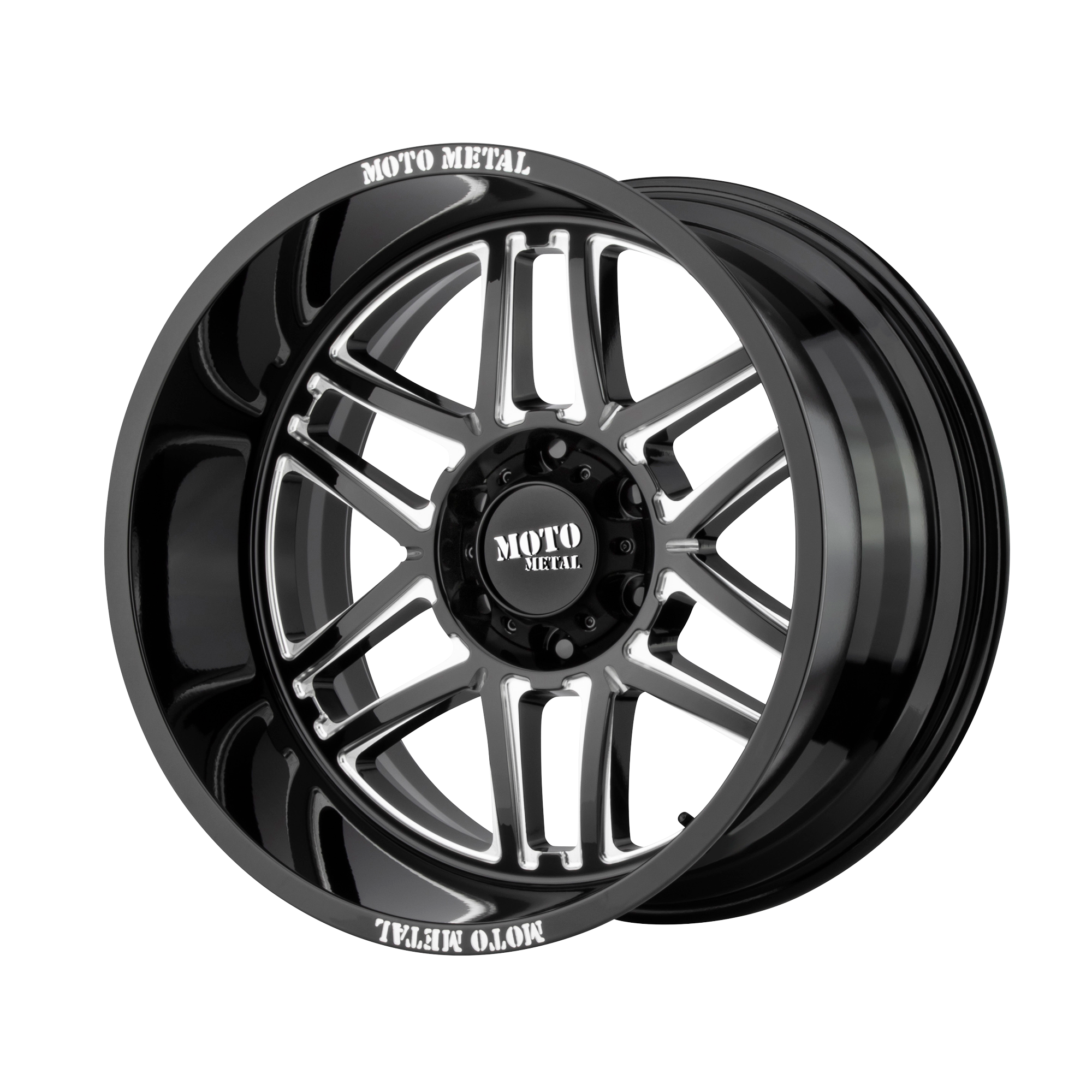 Moto Metal MO992 FOLSOM 20x9 18 5x139.7/5x5.5 Gloss Black Milled