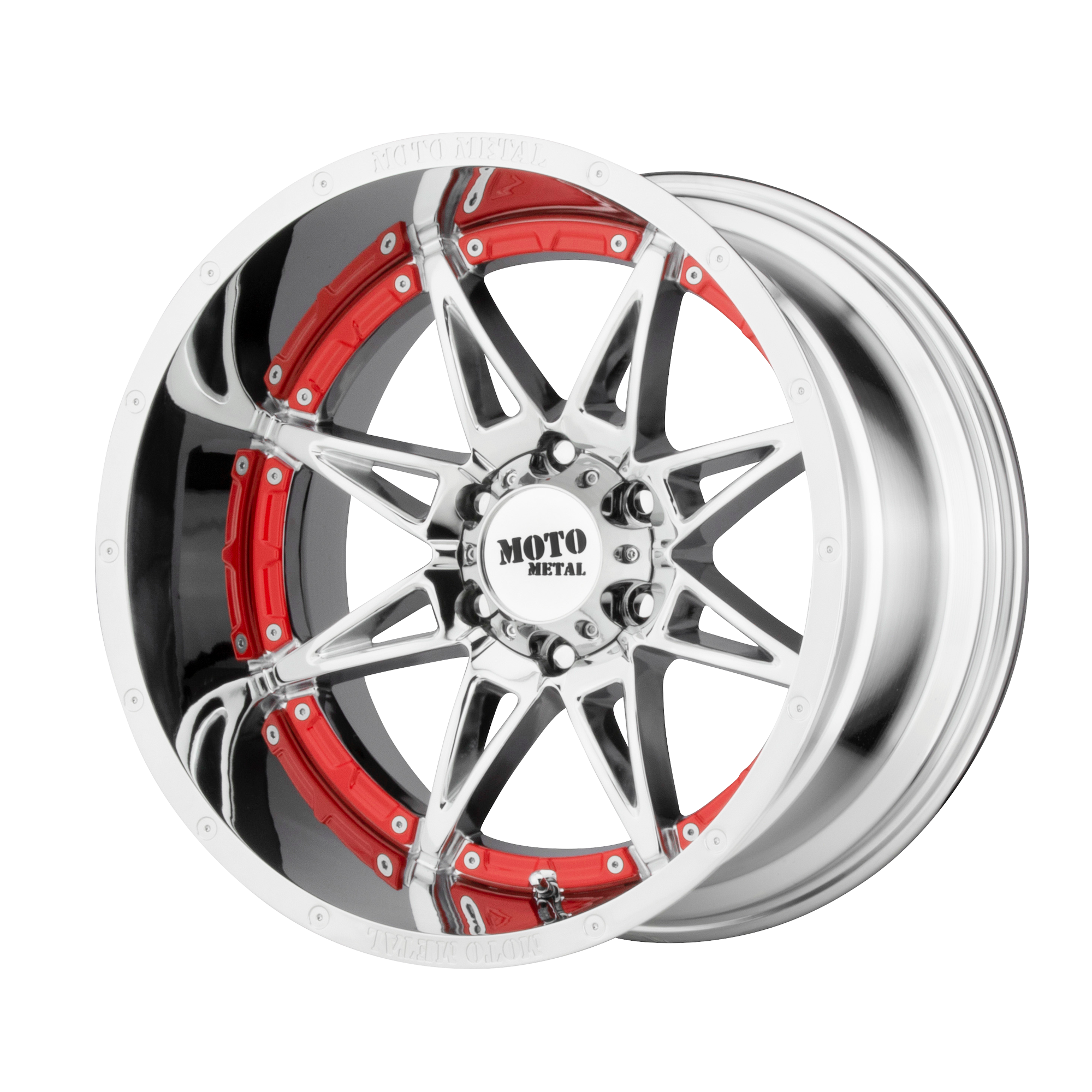 Moto Metal MO993 HYDRA 17x9 -12 5x127/5x5.0 Chrome