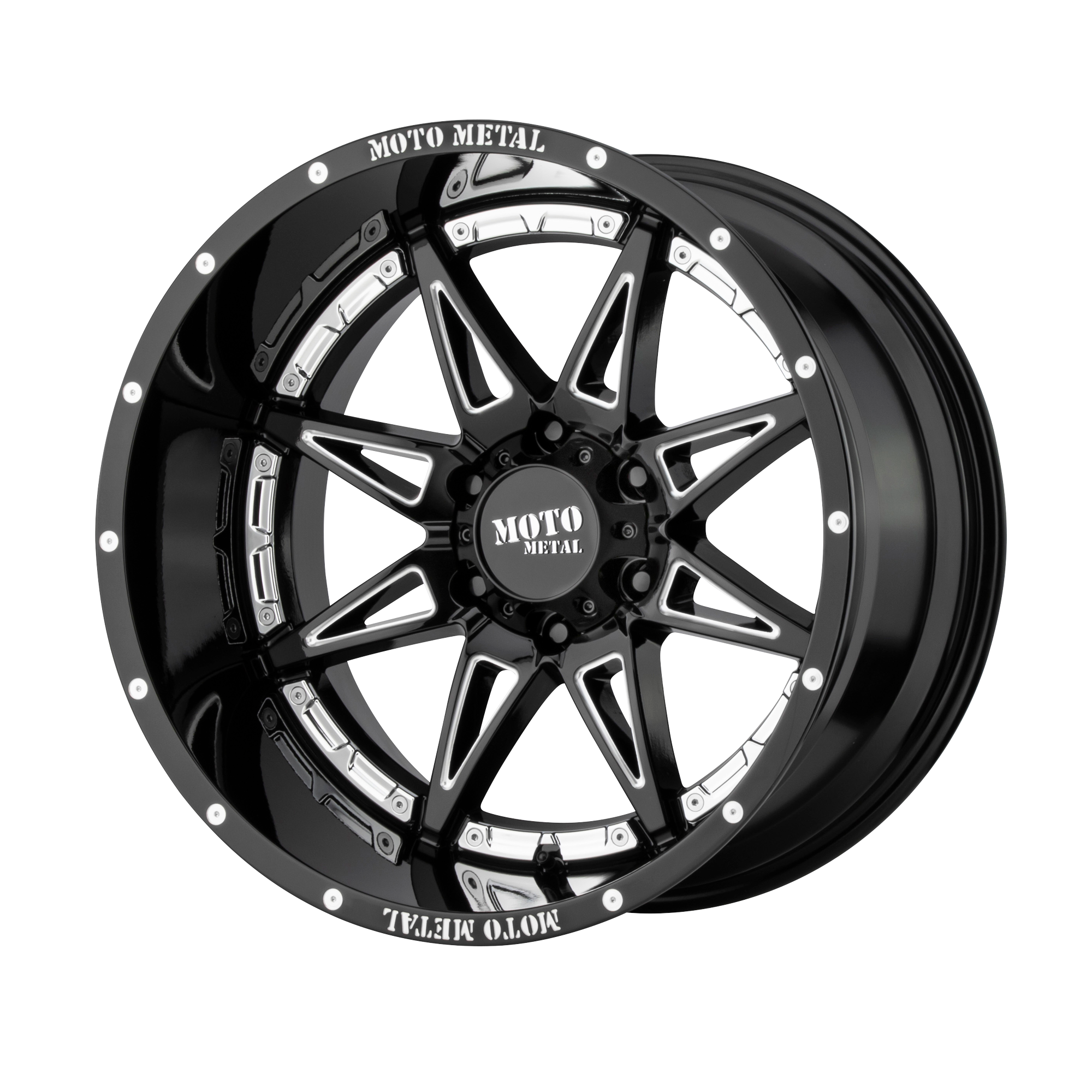 Moto Metal MO993 HYDRA 20x9 0 6x135/6X5.3 Gloss Black Milled