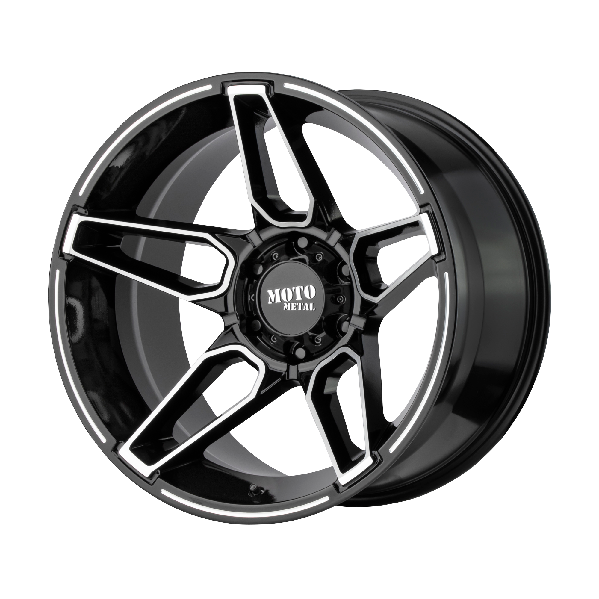 Moto Metal MO994 FANG 20x9 0 8x170/8x6.7 Gloss Black Machined