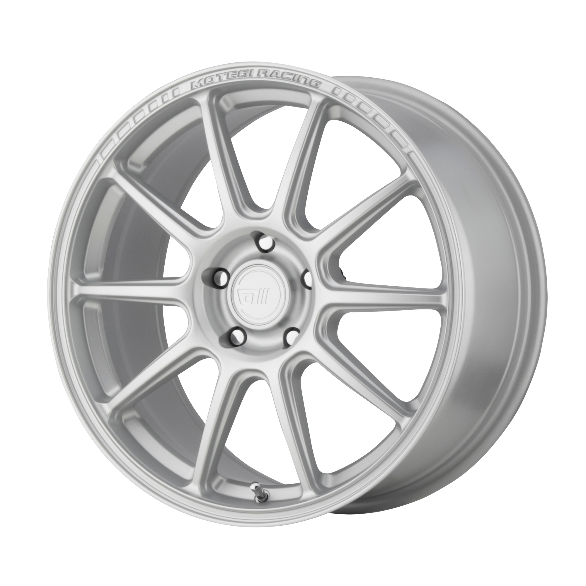 Motegi MR140 SS10 17x7 38 5x114.3/5x4.5 Hyper Silver