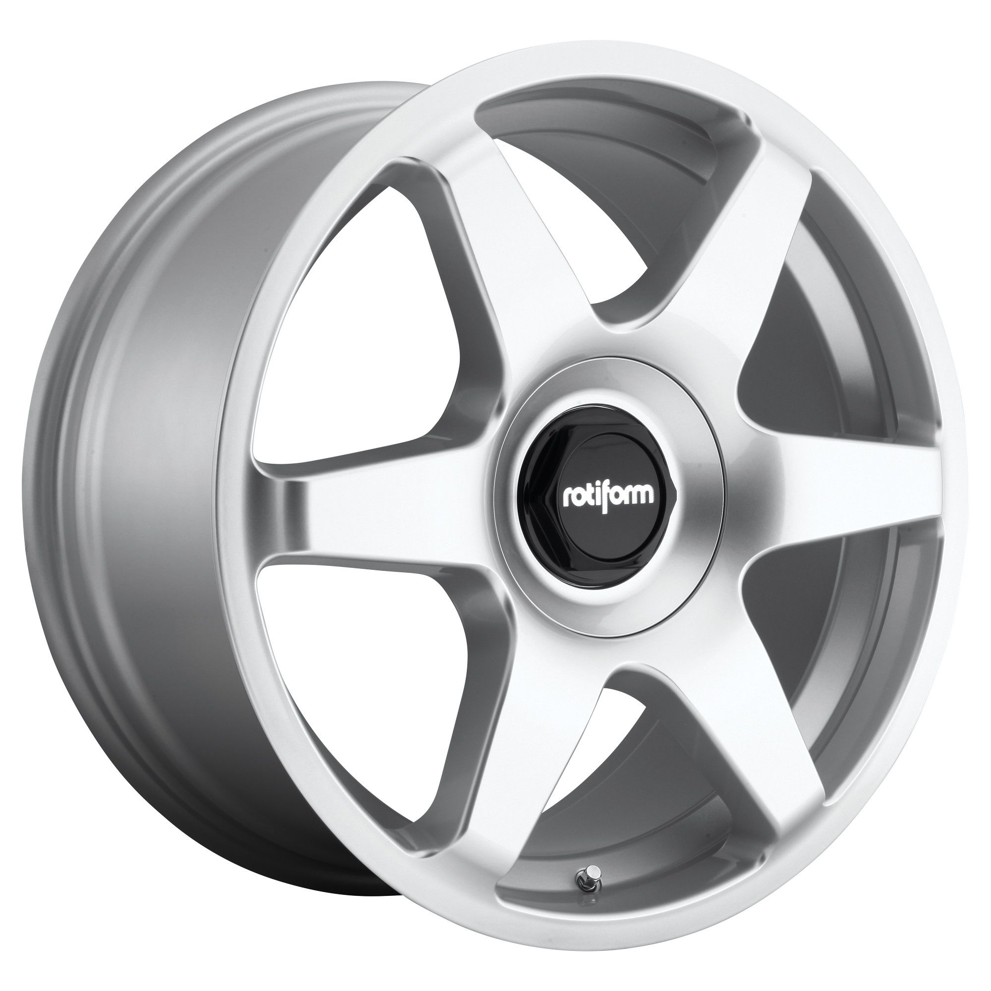 Rotiform 1PC R114 SIx 18x8.5 35 5x100/5x112/5x100/112 GLOSS SILVER