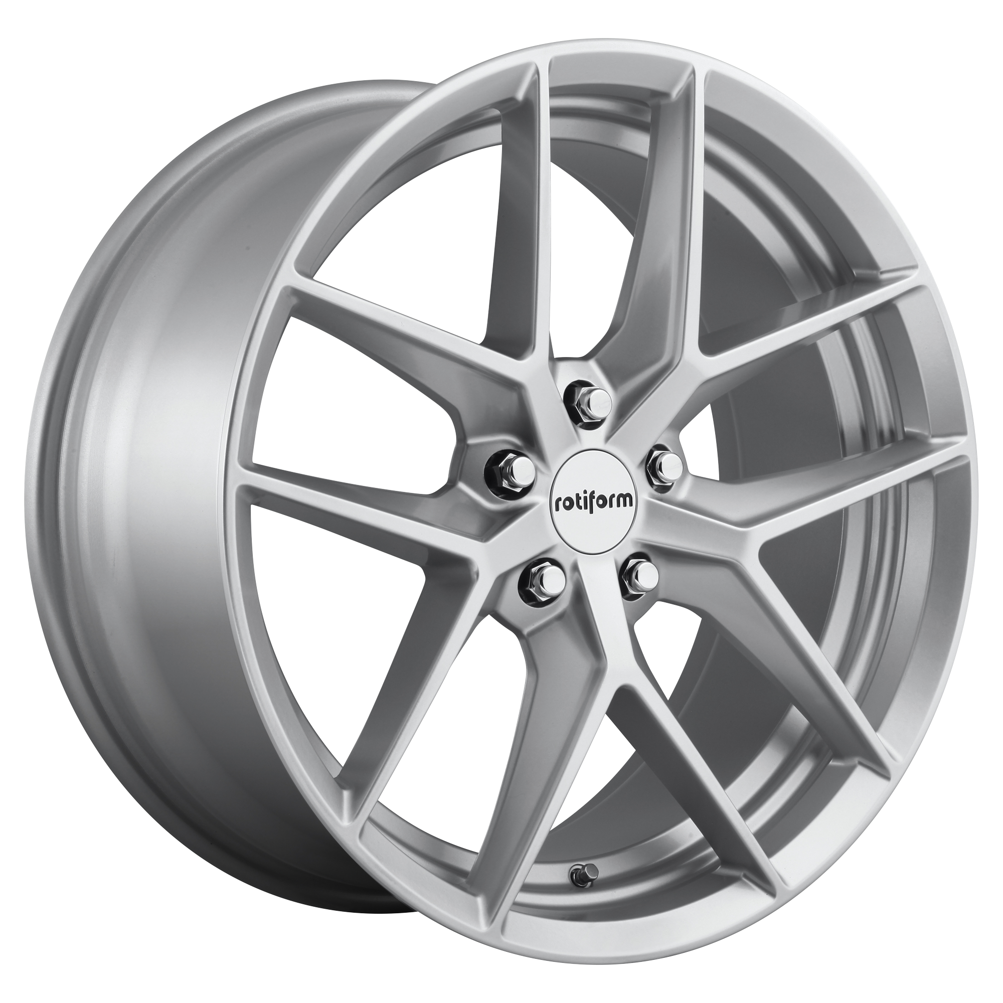 Rotiform 1PC R133 FLG 19x8.5 45 5x112/5x112 GLOSS SILVER