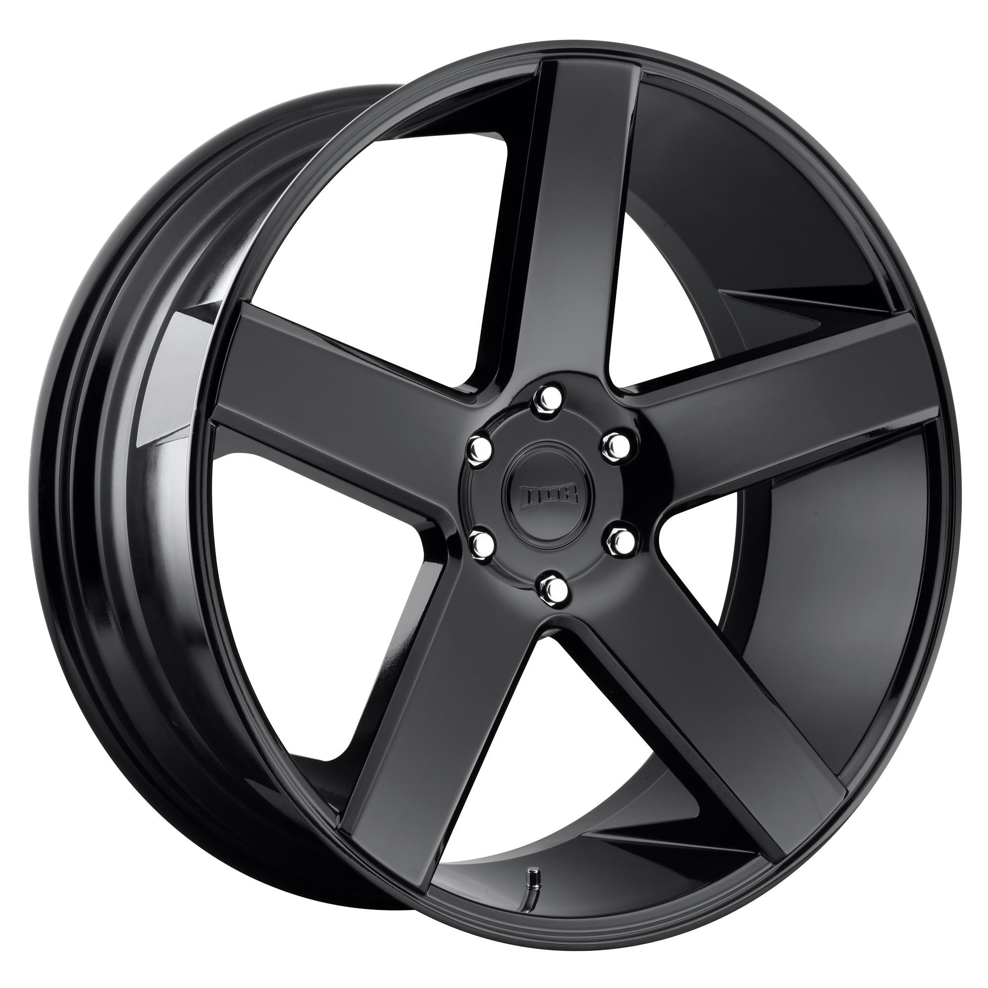 DUB 1PC S216 BALLER 22x8.5 38 5x114.3/5x4.5 GLOSS BLACK