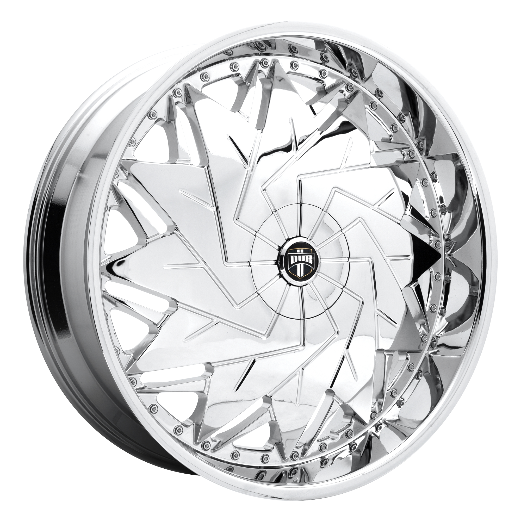 DUB 1PC S235 DAZR 26x9 25 5x114.3/5x120/5x4.5/120 CHROME PLATED