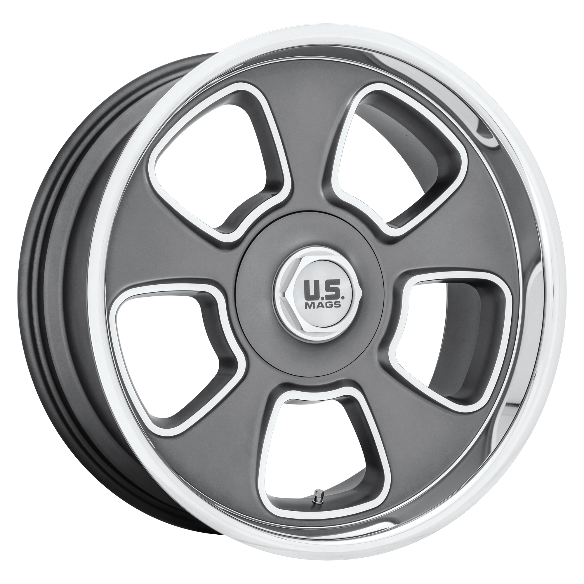 US Mag 1PC U125 BOULEVARD 20x9.5 1 5x127/5x135/5x5.0/135 MATTE GUN METAL