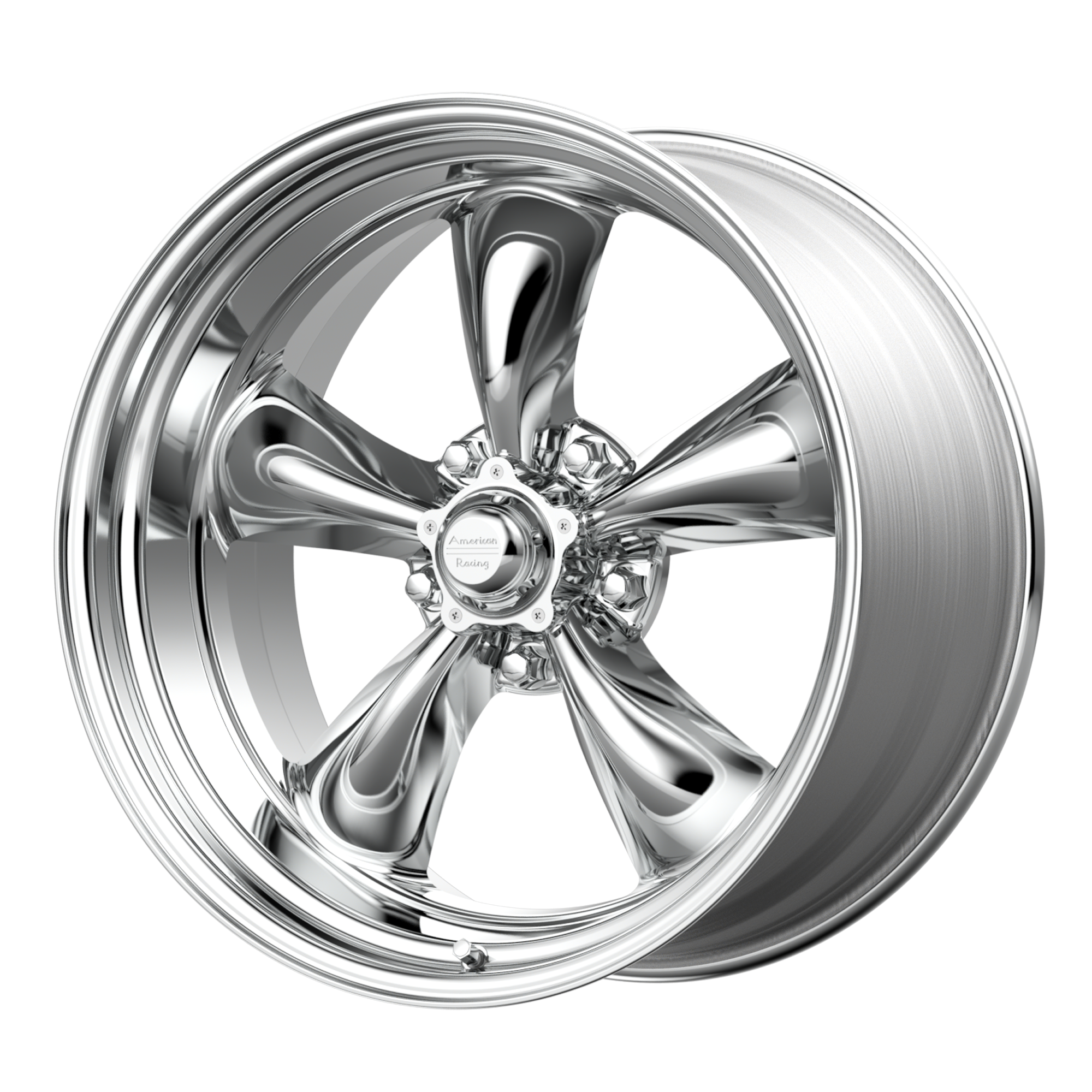 American Racing Vintage VN515 TORQ THRUST II 1 PC 20x8 0 5x120.65/5x4.75 Polished