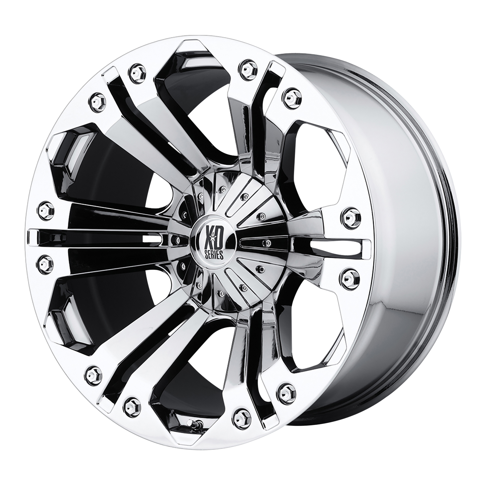 XD XD778 MONSTER 18x9 -12 6x135/6x139.7/6x135/5.5 Chrome