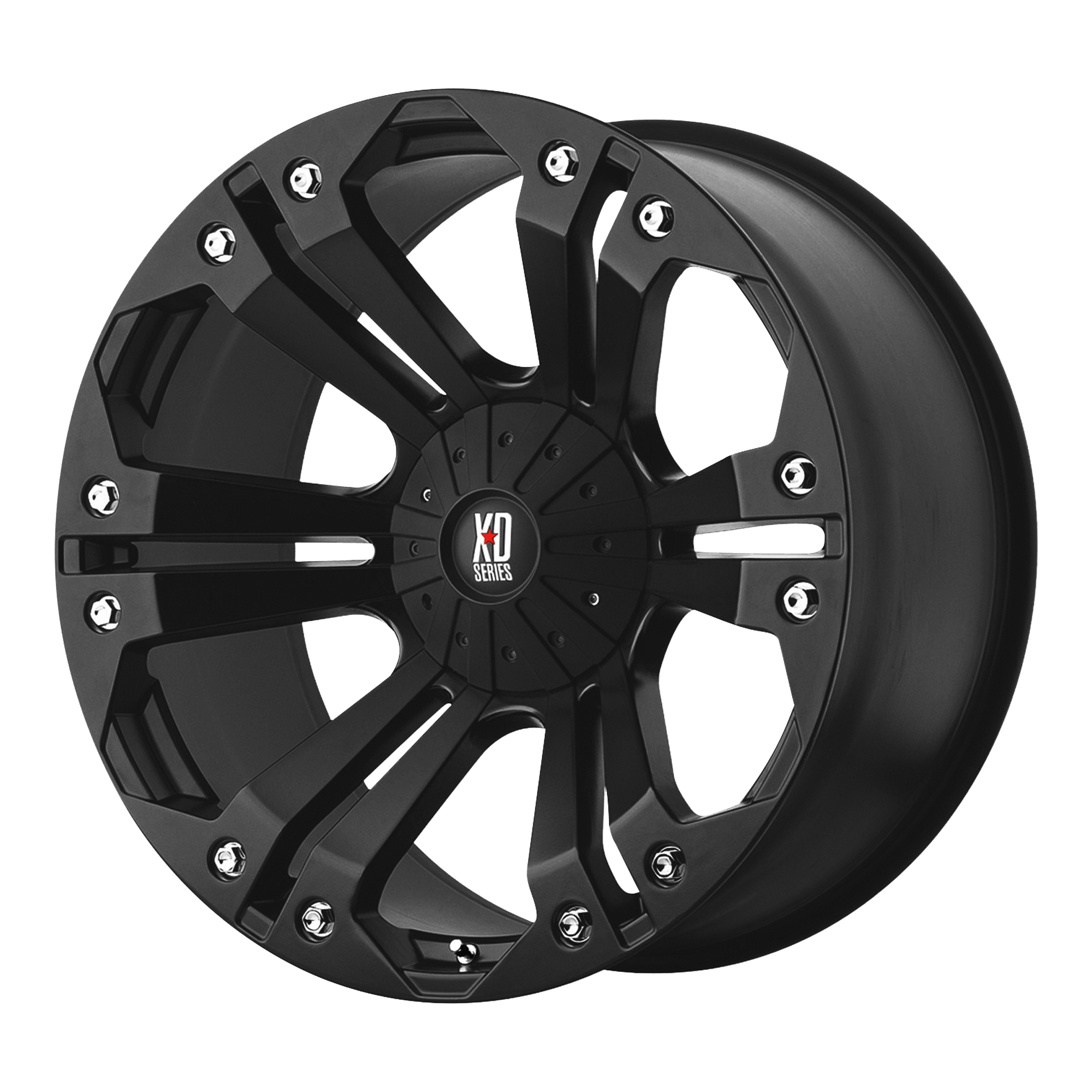 XD XD778 MONSTER 18x9 35 5x114.3/5x127/5x4.5/5.0 Matte Black