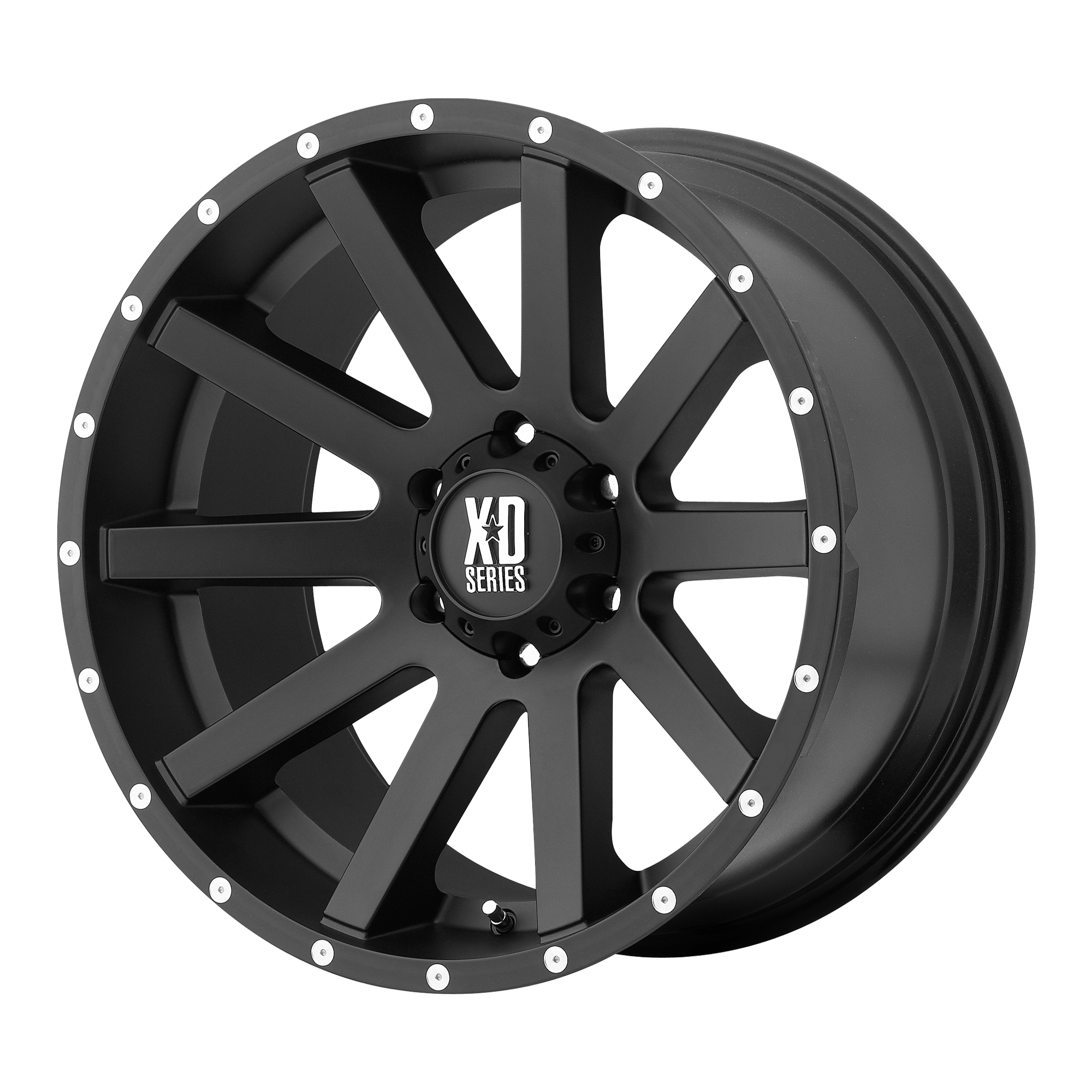 XD XD818 HEIST 18x8 35 5x127/5x5.0 Satin Black