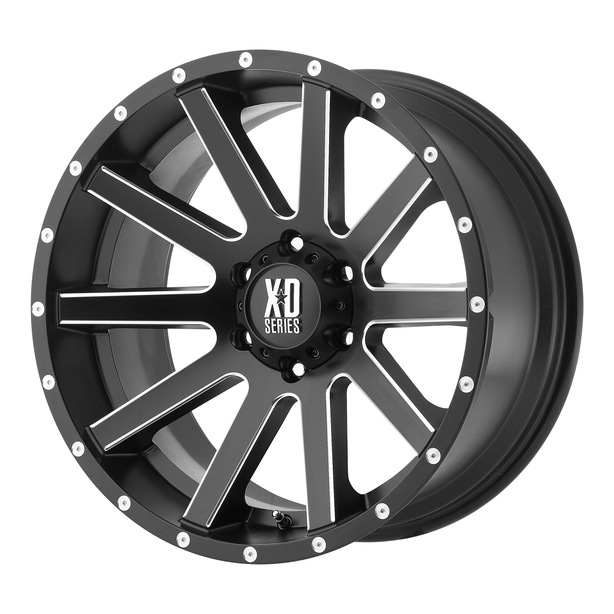 XD XD818 HEIST 18x8 35 5x127/5x5.0 Satin Black Milled