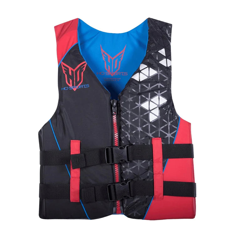 HO Mens Infinite CGA Life Jacket In Black / Red Large