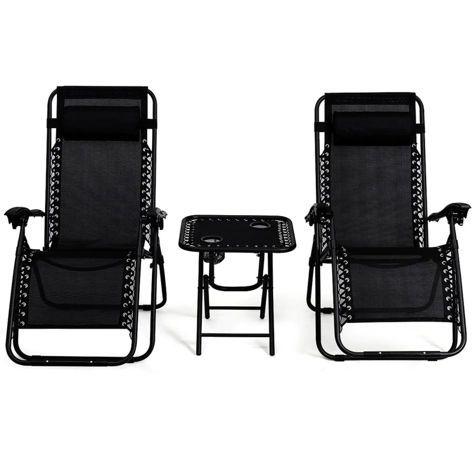 World Famous Sports Durable Oxford Lounge Set