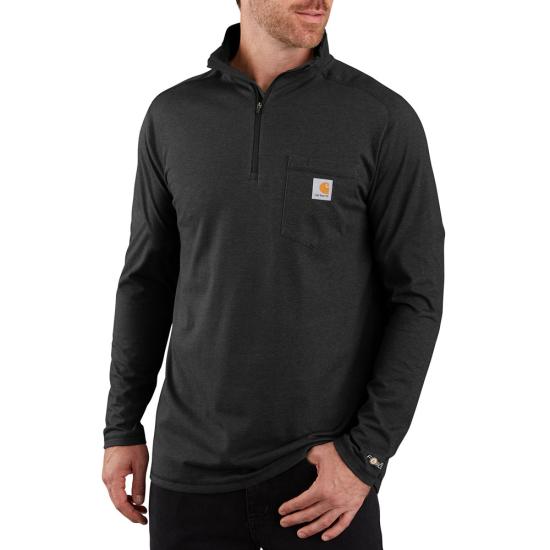Carhartt 104255 - Force® Relaxed Fit Quarter Zip Pocket T-Shirt