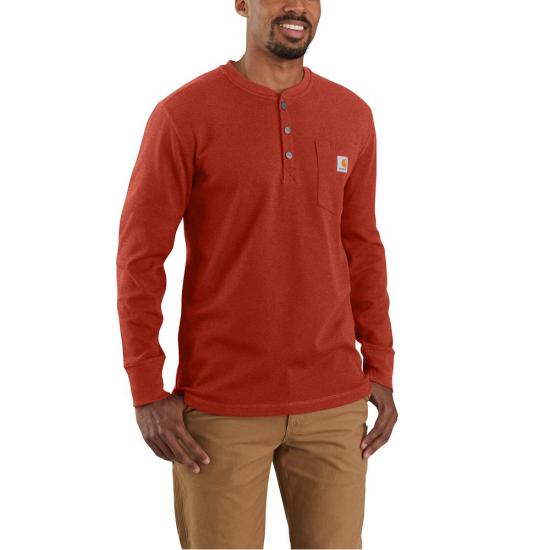 Carhartt 104429 - Heavyweight Long Sleeve Thermal Henley XL Tall