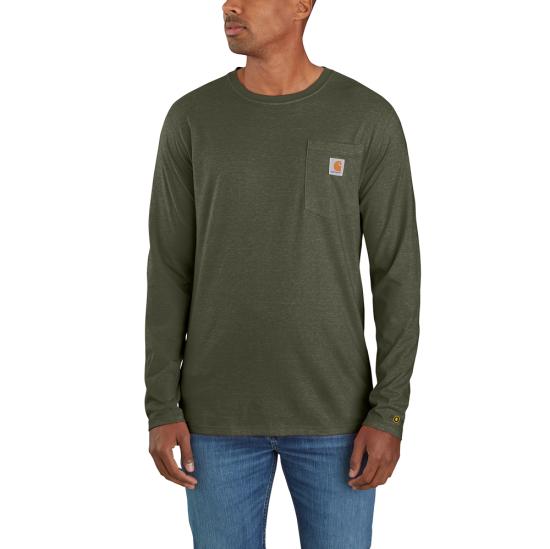 Carhartt 104617 - Force® Relaxed Fit Midweight Long Sleeve Pocket T-Shirt XL