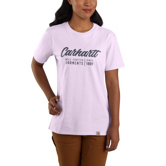Carhartt 105262 - Women's Loose Fit Heavyweight Short Sleeve Crafted Graphic T-Shirt
