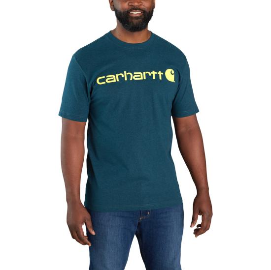 Carhartt K195 - Short Sleeve Logo T-Shirt Small