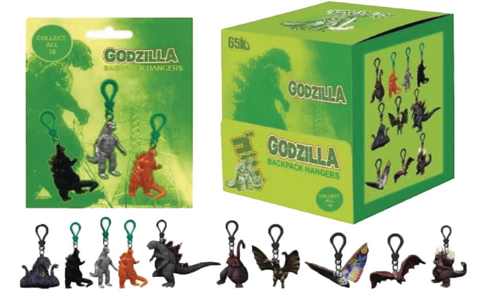 Godzilla Blind Bag Backpack Hangers