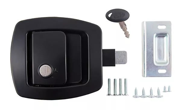 AP Products | Bauer Slam Baggage Door Lock | 013-671 | Black