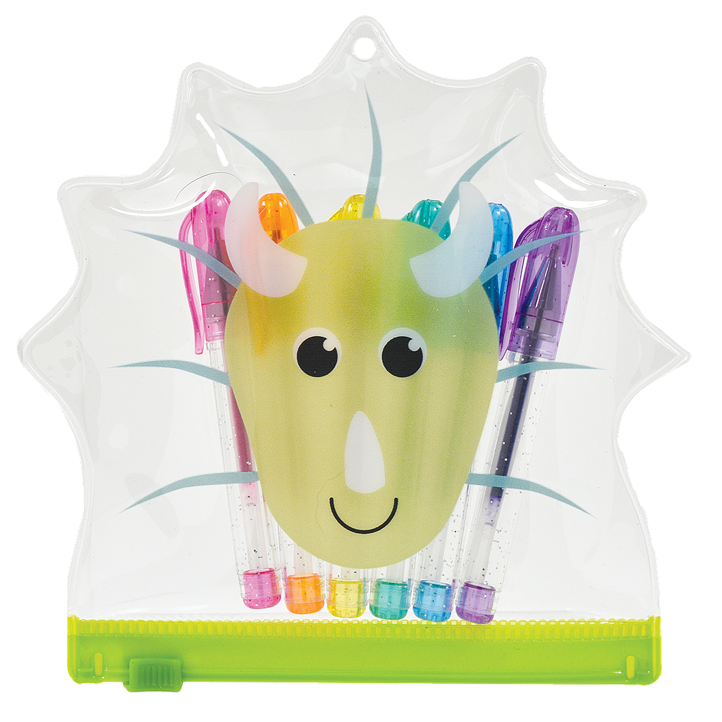 Dinosaur Mini Color Gel Pen Set