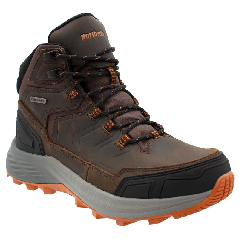 Northside Alpine Ridge Mid Hiking Boot (Dark Brown) Size 13