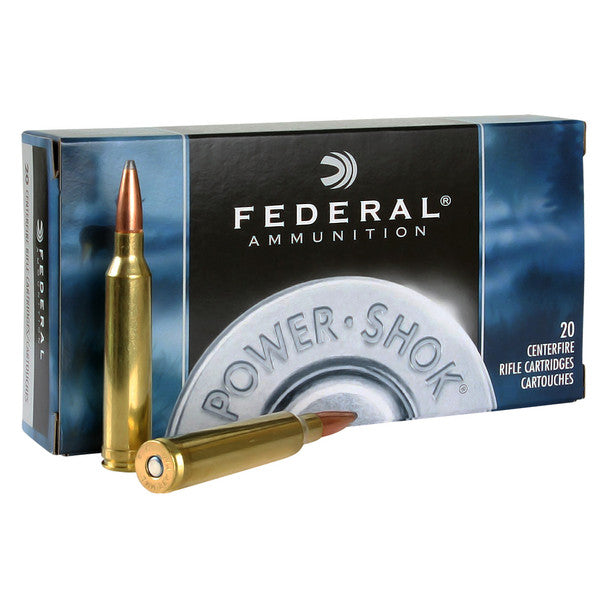 FEDERAL Power-Shok 45-70 Government 300 Grain Hot-Cor HP Ammo, 20 Round Box