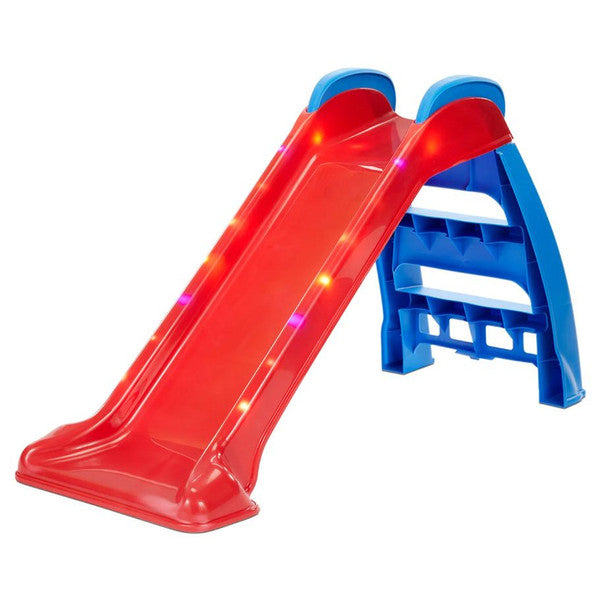 Little Tikes Light-up First Slide for Kids Indoors or Outdoors Blue