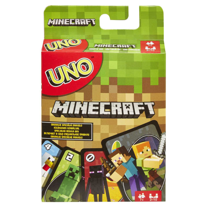 Minecraft Uno Card Game