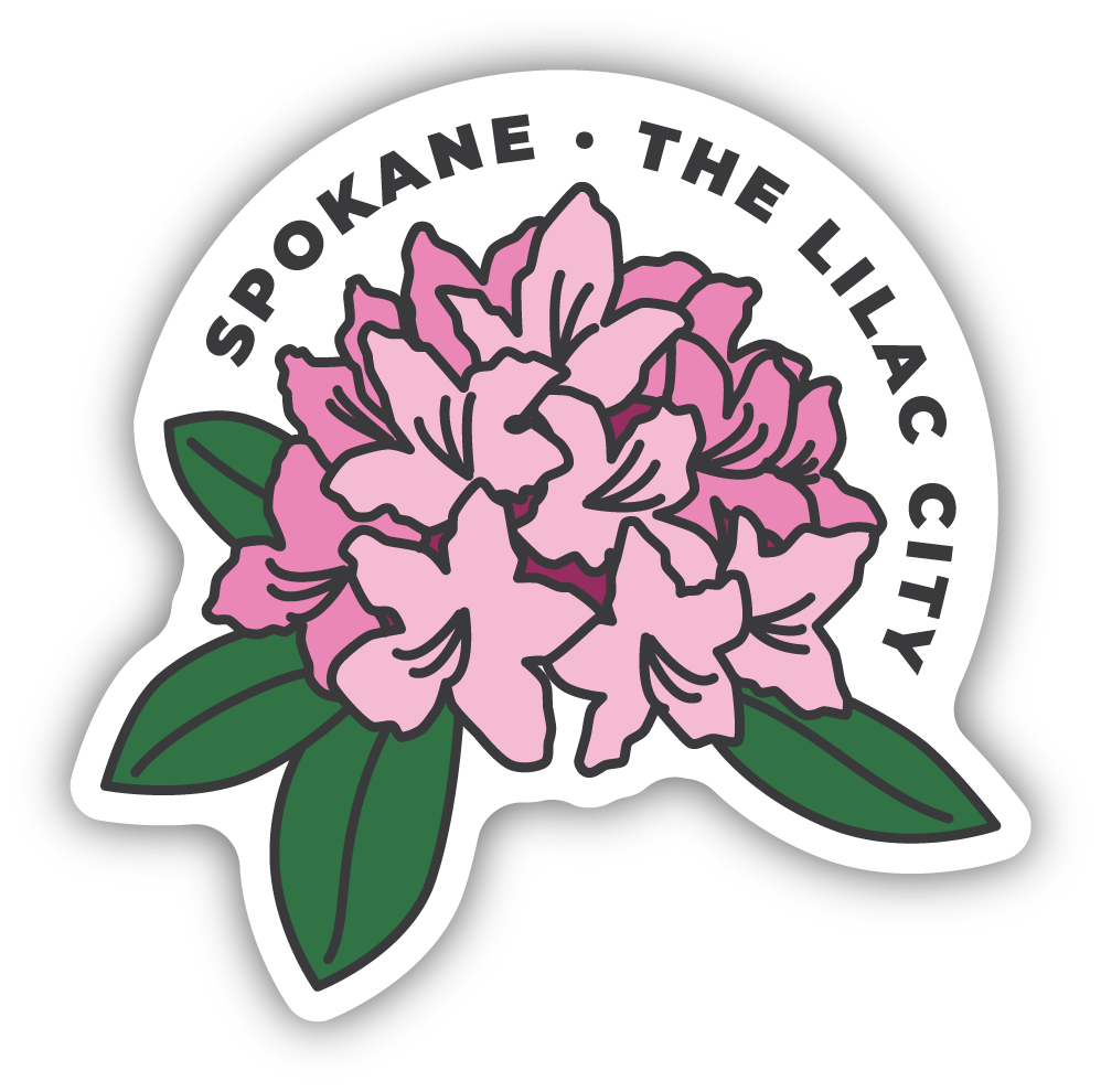 Rhododendron Large Sticker