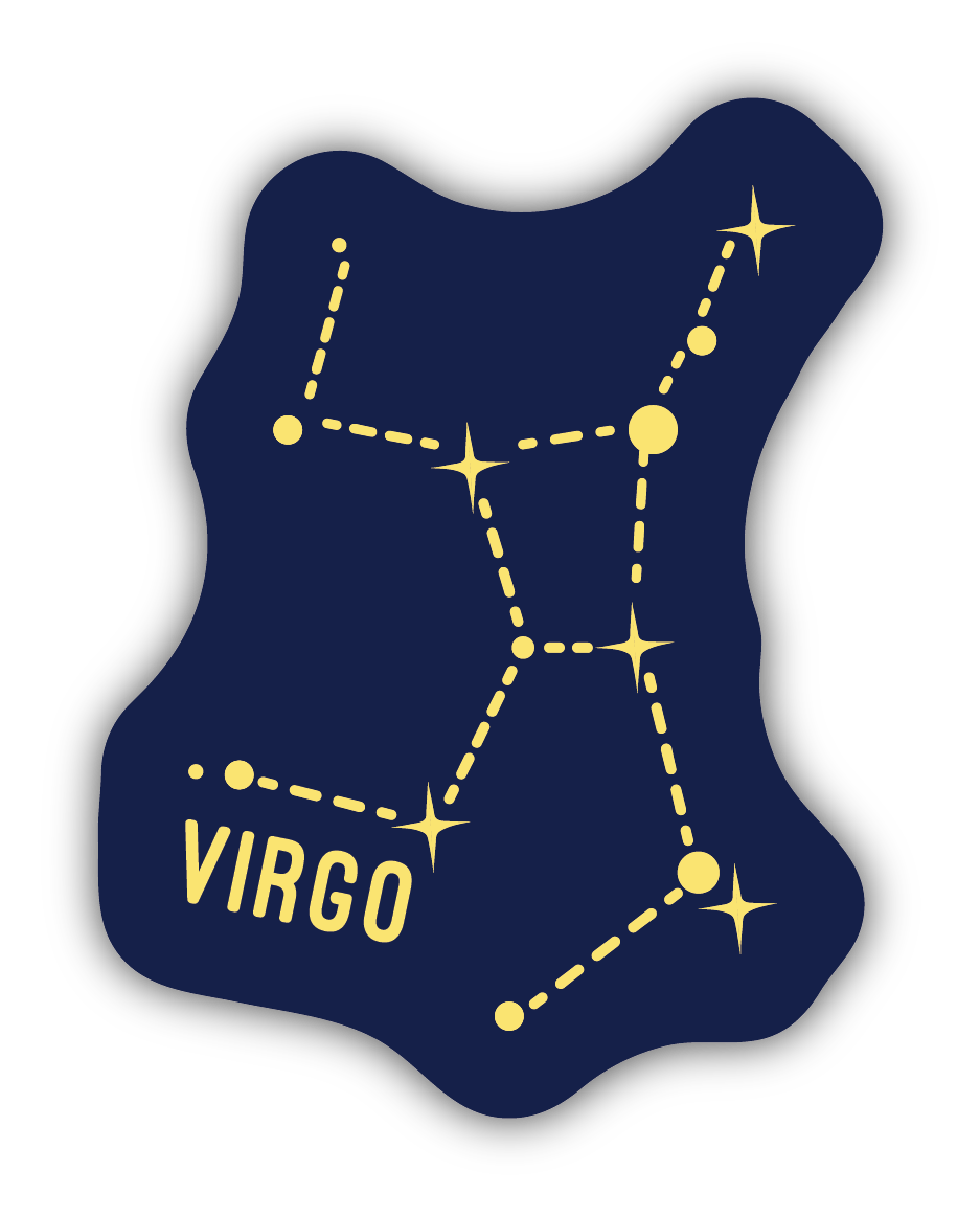 Virgo Astrology Sticker