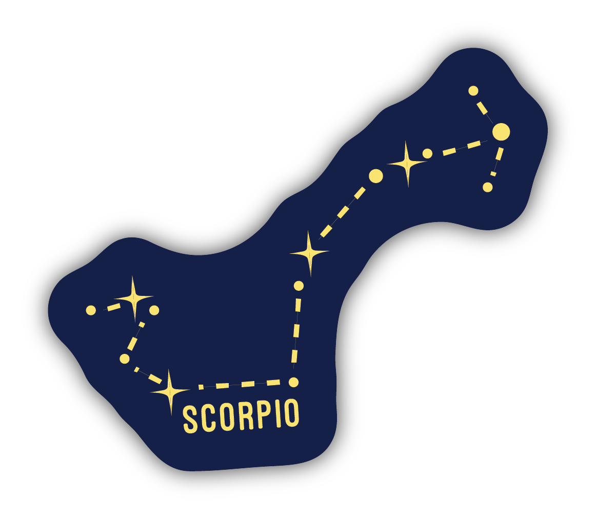 Scorpio Astrology Sticker