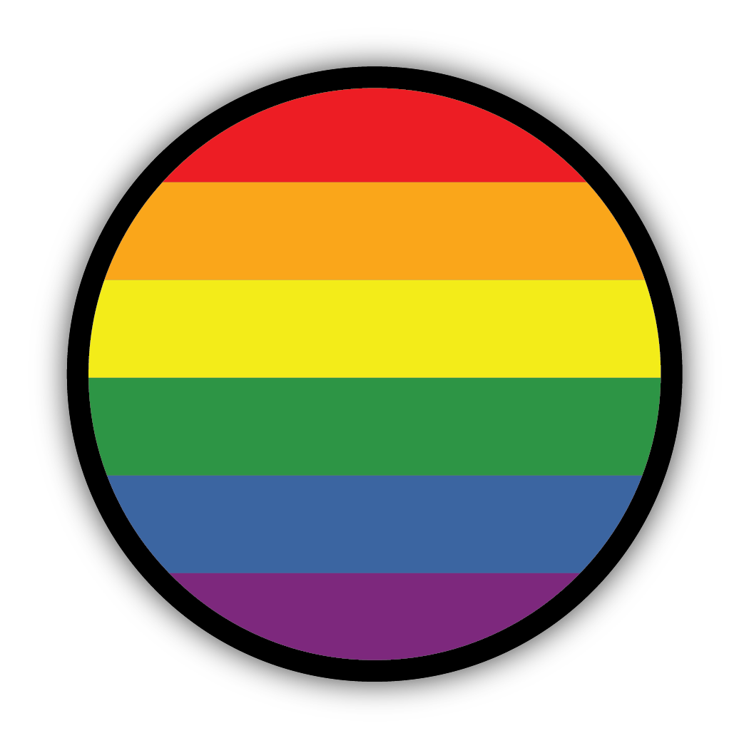 Circular Pride Sticker