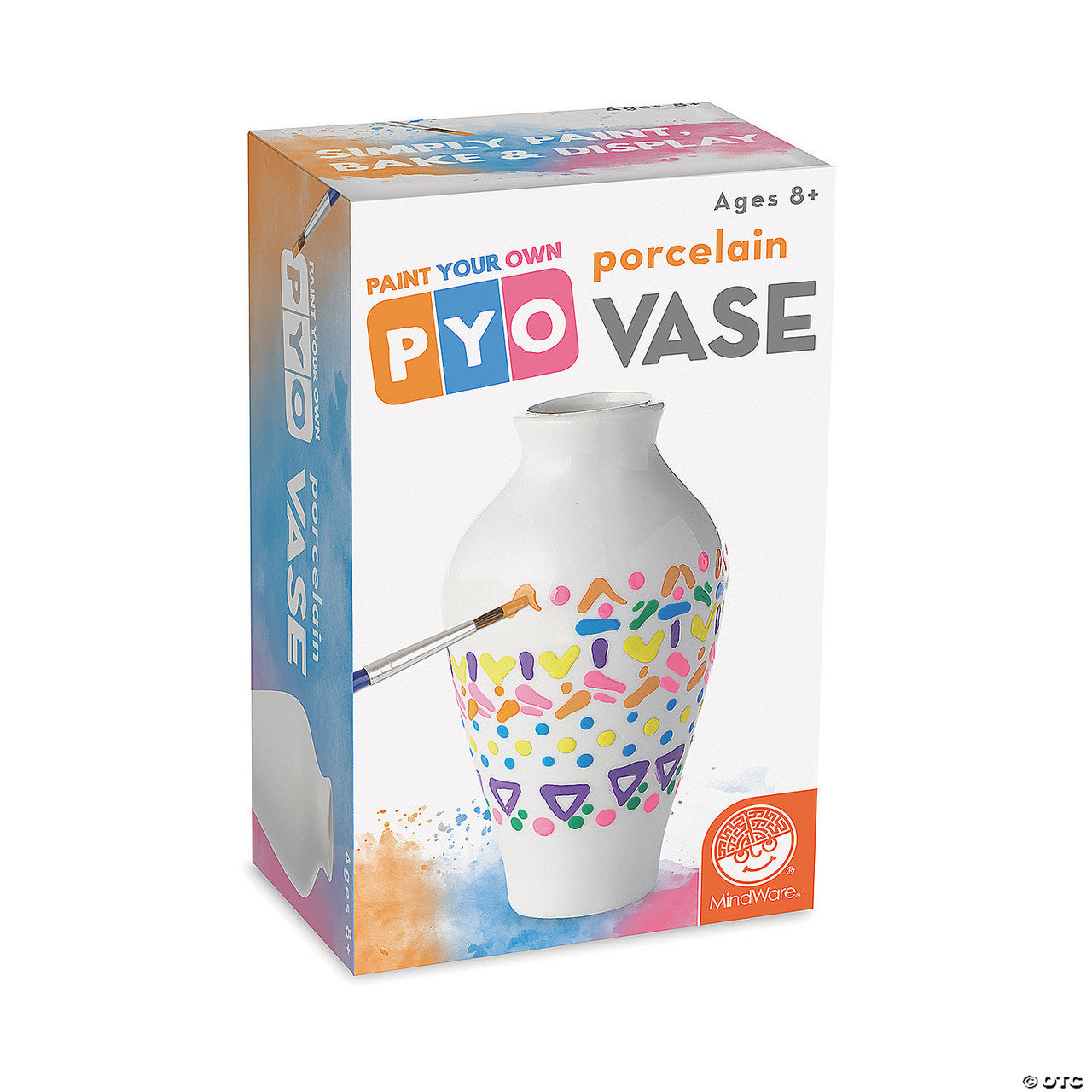 Mindware Paint Your Own Porcelain Vase