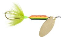 Yakima Bait Worden's Rooster Tail 1/6 Oz Single Hook Spinner (Fire Tiger)