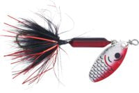 Yakima Bait Original Rooster Tail®: 1/8 oz. Single (Tinsel Black)
