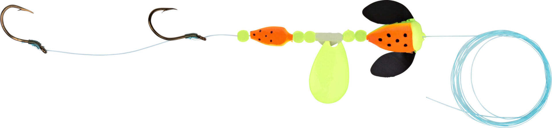 Worden's Rufus Special Walleye Rig Fire Tiger