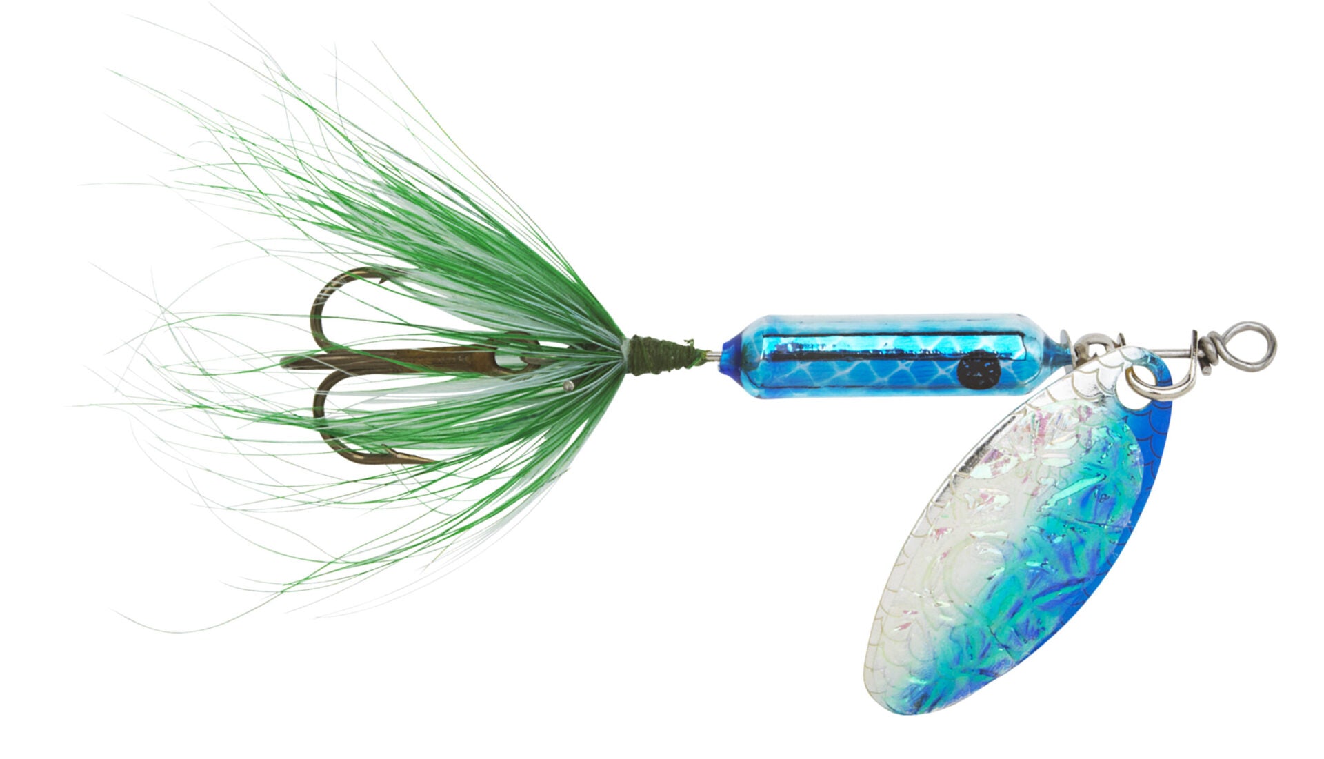 Worden's Rooster Tail Flash Blue
