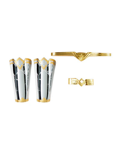 Ww2 Movie Wonder Woman Kit Adult Silver One Size Fits All