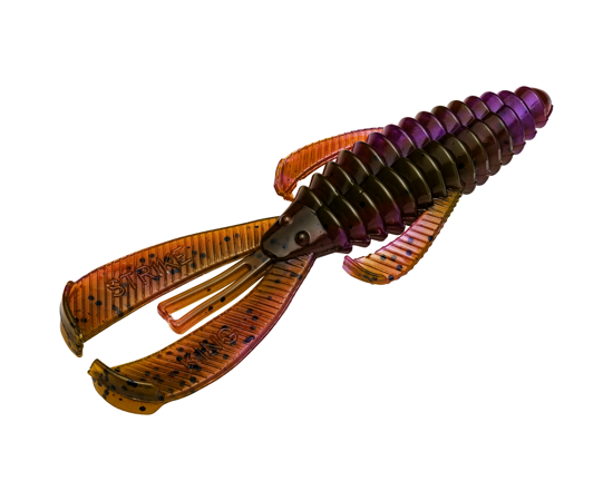 Strike King Rage Bug 4.5" (Green Pumpkin Purple Swirl)