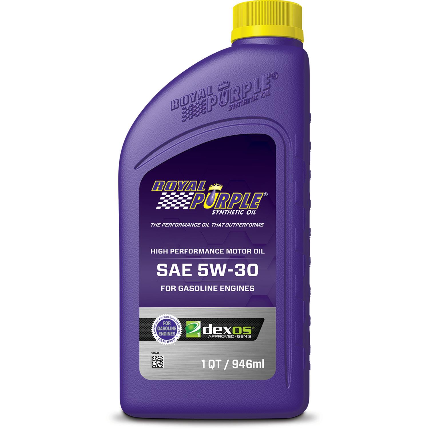 Royal Purple High Performance Full Synthetic Engine Oil 5W-30 1 Quart