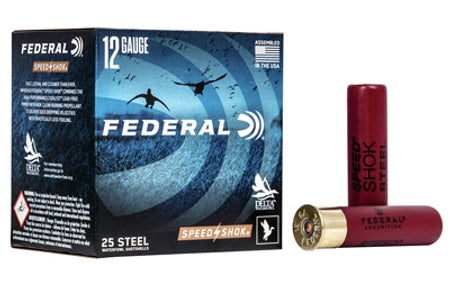 Federal WF1332 Speed-Shok 12 Gauge 3.50" 1 3/8 oz 2 Shot 25 Per Box