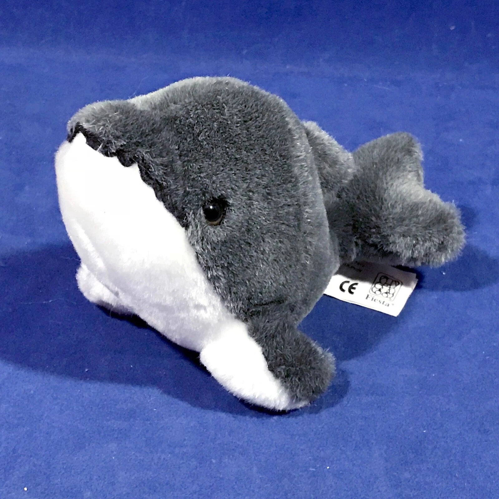 7 In Sitting Dolphin Plush