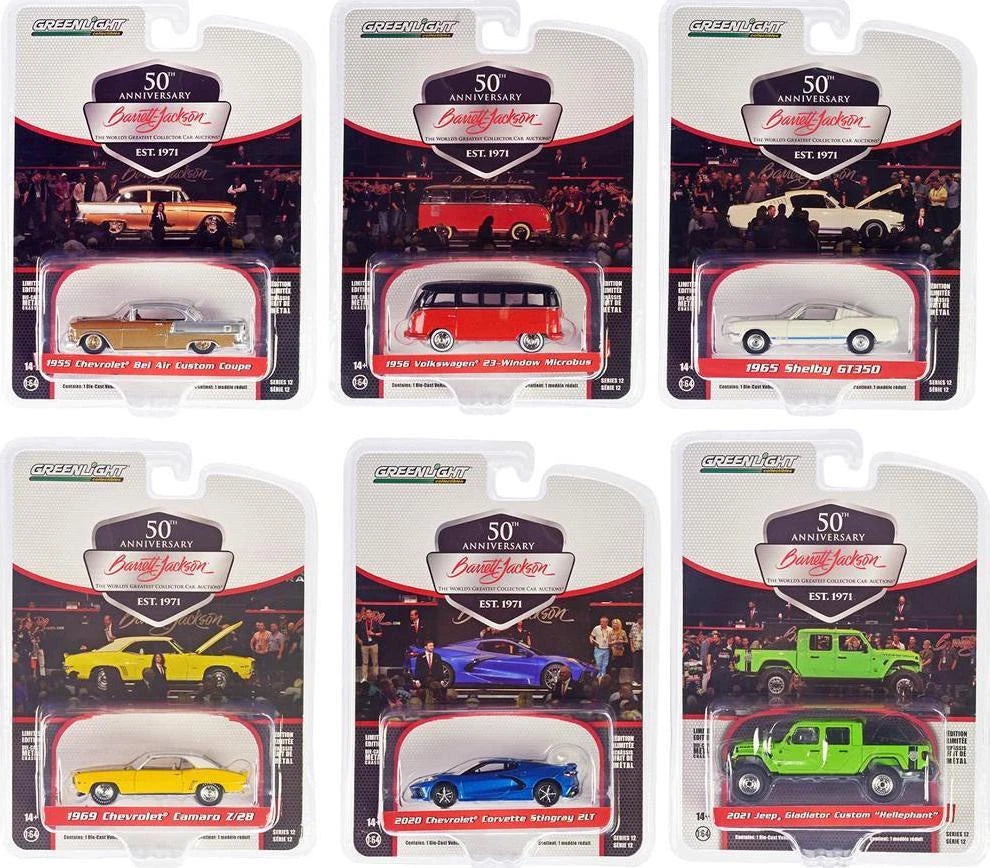 Diecast Green Light Barrett Jackson "Scottsdale Edition" (1 Car per purchase)