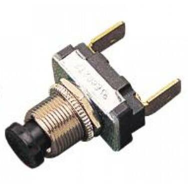 Sea-Dog Nylon Phenolic Momentary Push Button Horn Switch Black