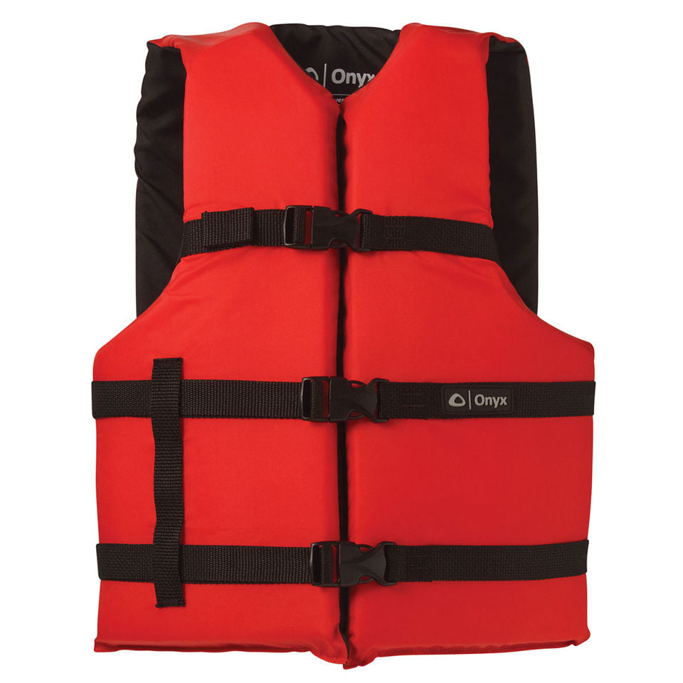 Adult General Purpose Life Jacket - Red