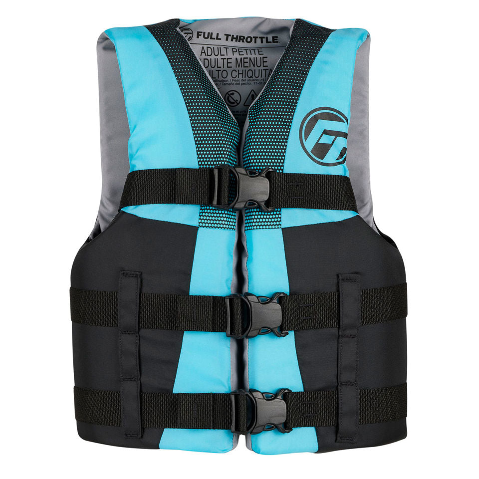 Teen Nylon Life Jacket - Aqua