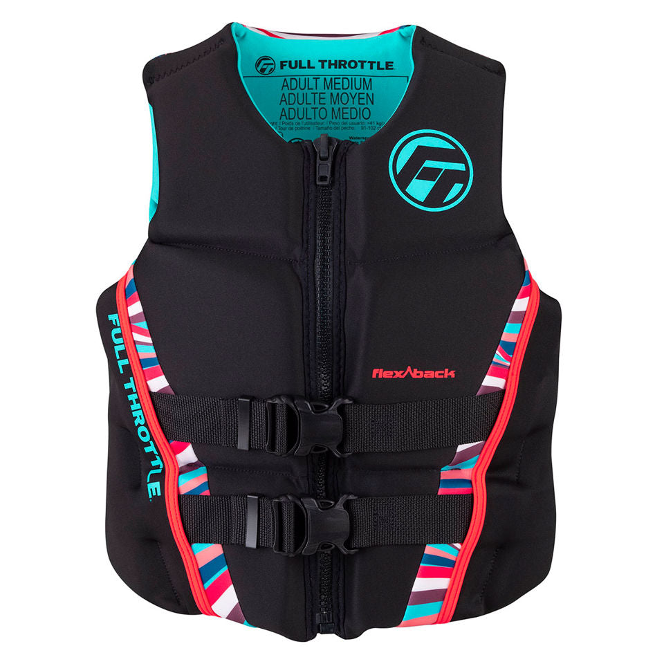 Women's Rapid-dry Flex-back Life Jacket - Pink Medium