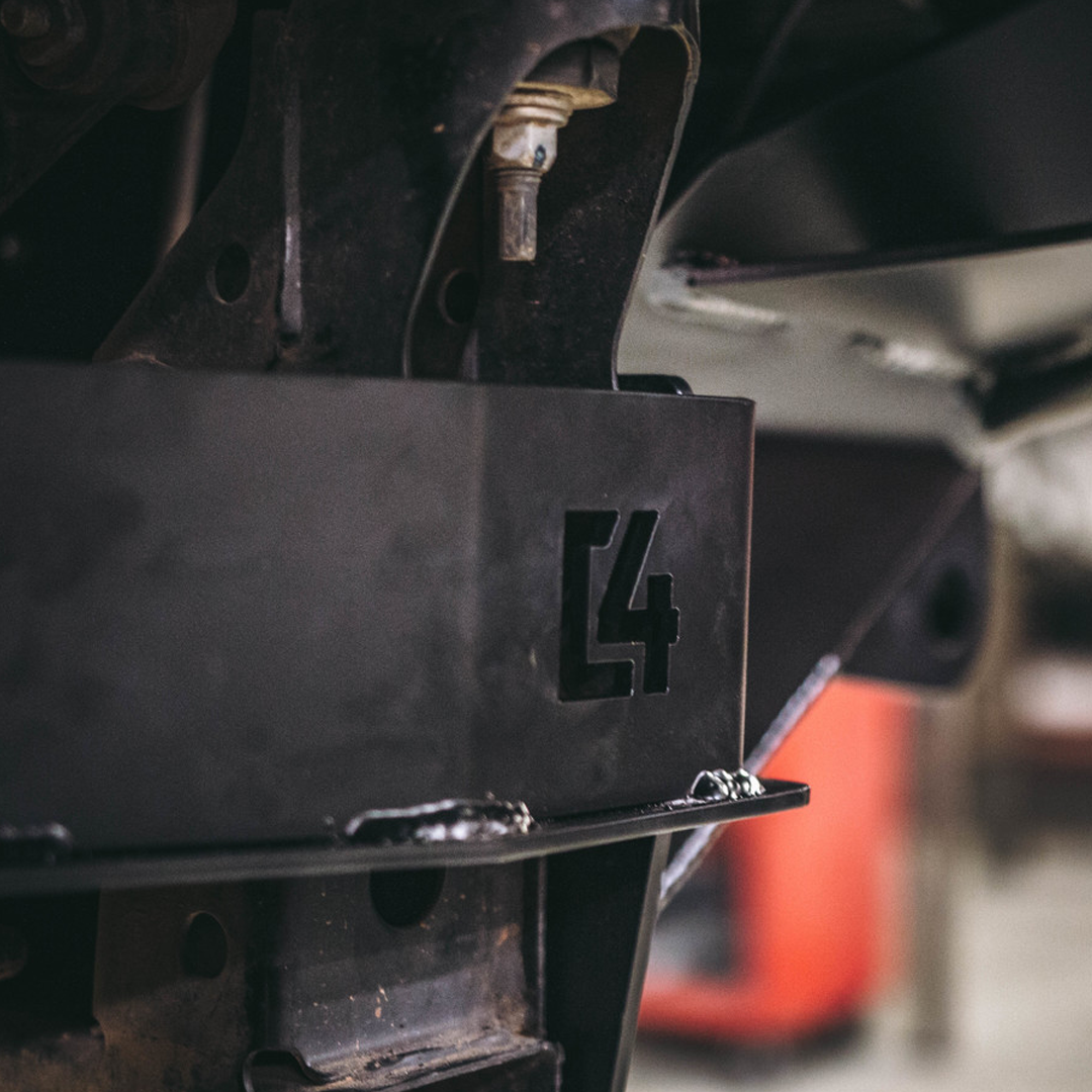 C4 Fabrication Tacoma Front Bumper Frame Support Brackets / 3rd Gen / 2016+